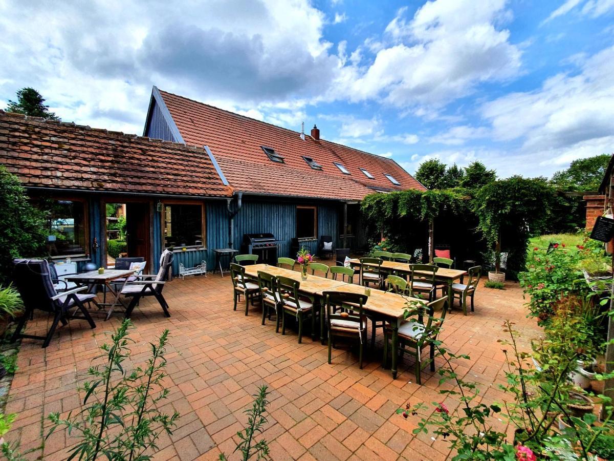 Bed and Breakfast Schmiede1860 Gross Dratow Esterno foto