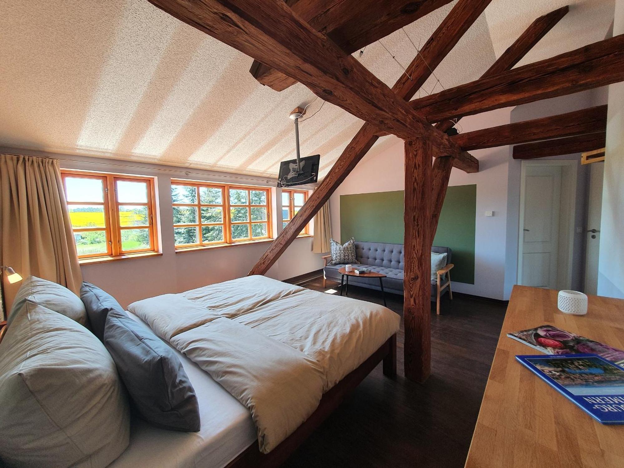 Bed and Breakfast Schmiede1860 Gross Dratow Camera foto